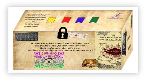 Conception d'une boîte cadeau sous la forme d'un escape room personnalisé. Le but étant de faire passer un moment agréable et de bien mériter ses cadeaux de Noël.